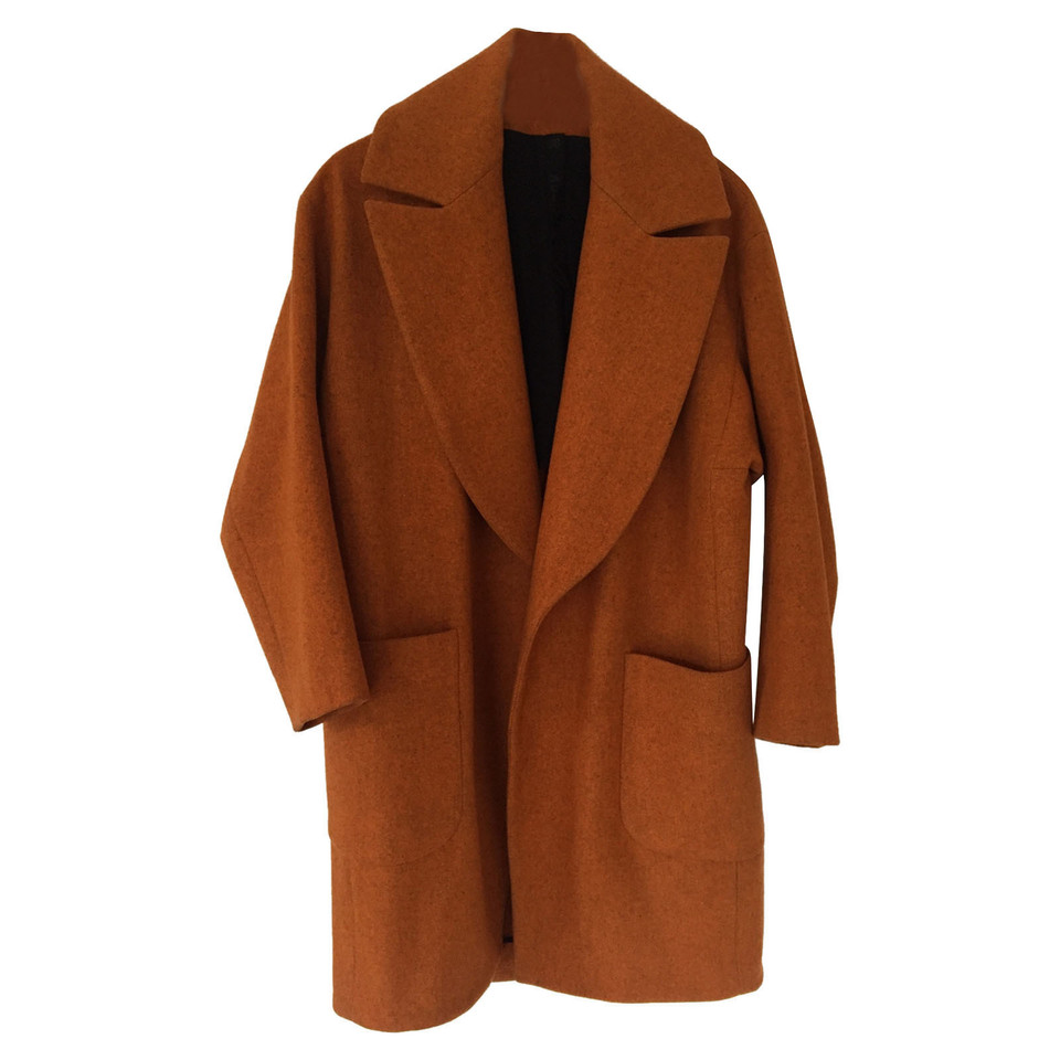 Petar Petrov Jacket/Coat Wool in Orange