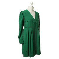 Sonia Rykiel Binnenstebuiten jurk in groen