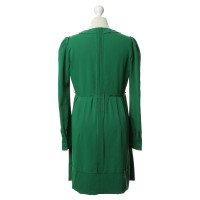 Sonia Rykiel Binnenstebuiten jurk in groen