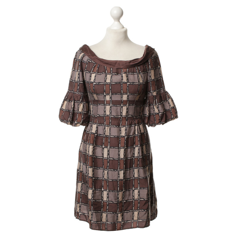 Nanette Lepore Silk dress with pattern
