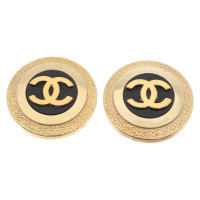 Chanel Ear clips with logo
