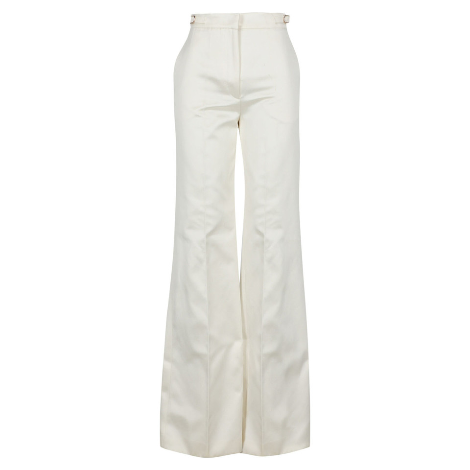 Gabriela Hearst Paire de Pantalon en Coton en Blanc