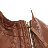 Hugo Boss Leather jacket in brown