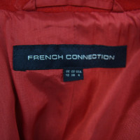 French Connection Wollen jas in rood