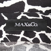 Max & Co Robe en noir et blanc
