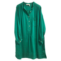 Isabel Marant Etoile Kleid aus Baumwolle in Grün