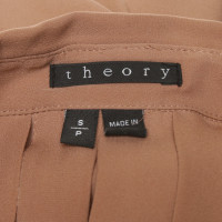 Theory blouse nude
