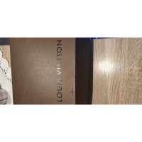 Louis Vuitton Handtasche aus Jeansstoff in Braun