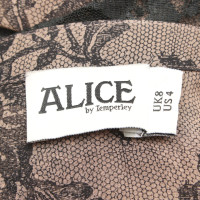 Alice By Temperley Blouse en soie avec motif