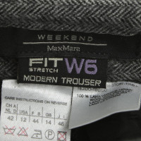 Max Mara Pantaloni di lana con piega