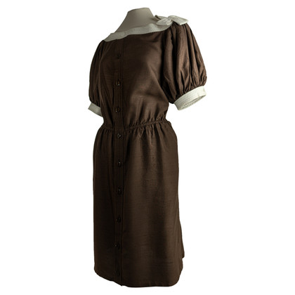 Valentino Garavani Kleid aus Viskose in Braun