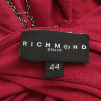 Richmond camicia Frange in rosso