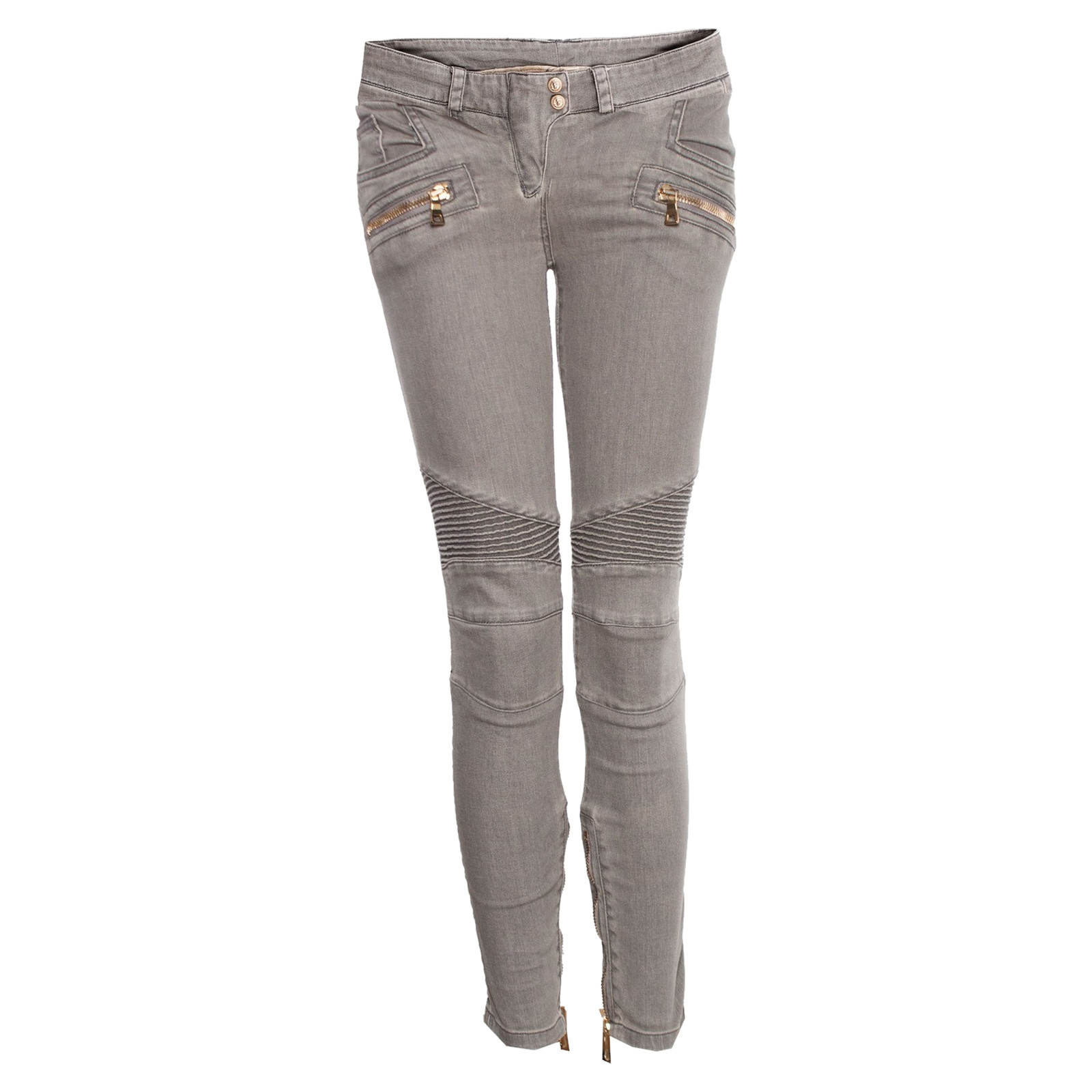 Balmain Jeans Cotton in Grey - Second Hand Balmain Jeans Cotton in Grey buy  used for 285€ (4671084)