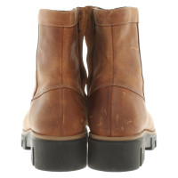 Max Mara Ankle boots Suede in Brown