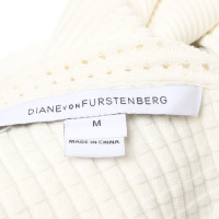 Diane Von Furstenberg Kleed je aan in crème