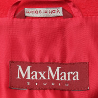 Max Mara Manteau en rouge
