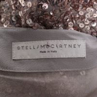 Stella McCartney Abito in seta con finiture in paillettes