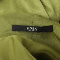 Hugo Boss Silk dress in green