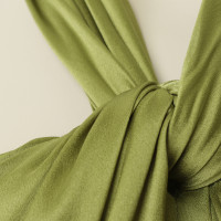 Hugo Boss Seidenkleid in Grün