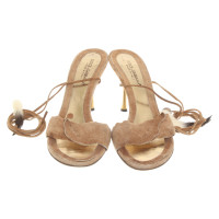 Dolce & Gabbana Sandals Suede in Brown