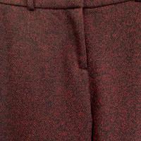 Ganni Wool pants in Bordeaux