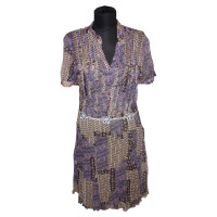 Blumarine Printed silk dress 