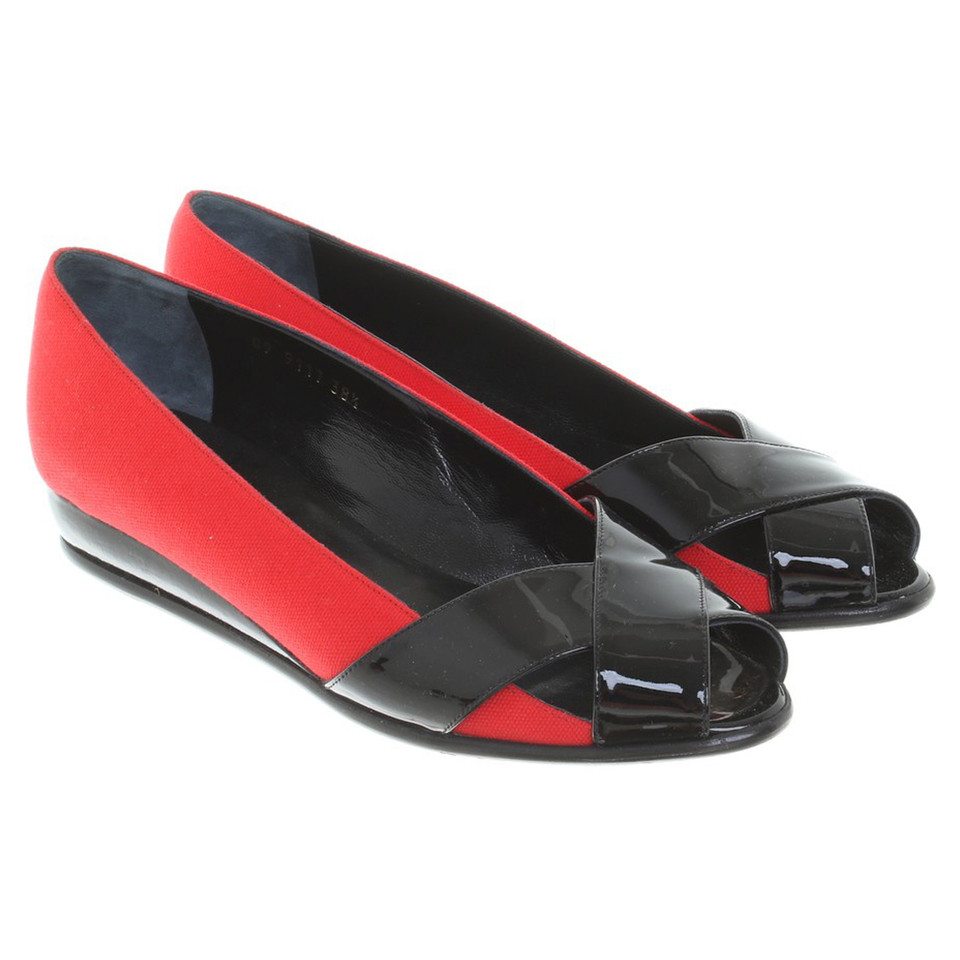 Walter Steiger Ballerinas in black / red