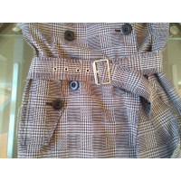 Twin Set Simona Barbieri Trench coat with pattern