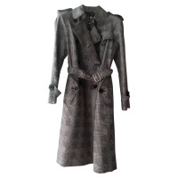 Twin Set Simona Barbieri Trench coat with pattern