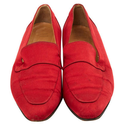 Hermès Loafers in red