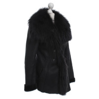 Marc Cain Black fur jacket