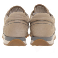 Brunello Cucinelli Sneakers Leer in Beige