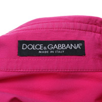 Dolce & Gabbana Bluse in Fuchsia