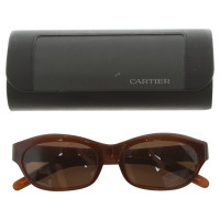 Cartier Sonnenbrille in Braun