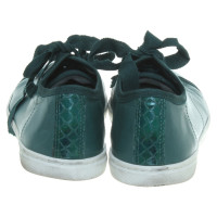 Lanvin Sneakers en cuir vert