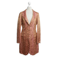 Rena Lange Silk coat with embroidery