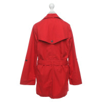 Barbour Long jacket in red