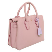 Mcm Handbag Leather in Pink