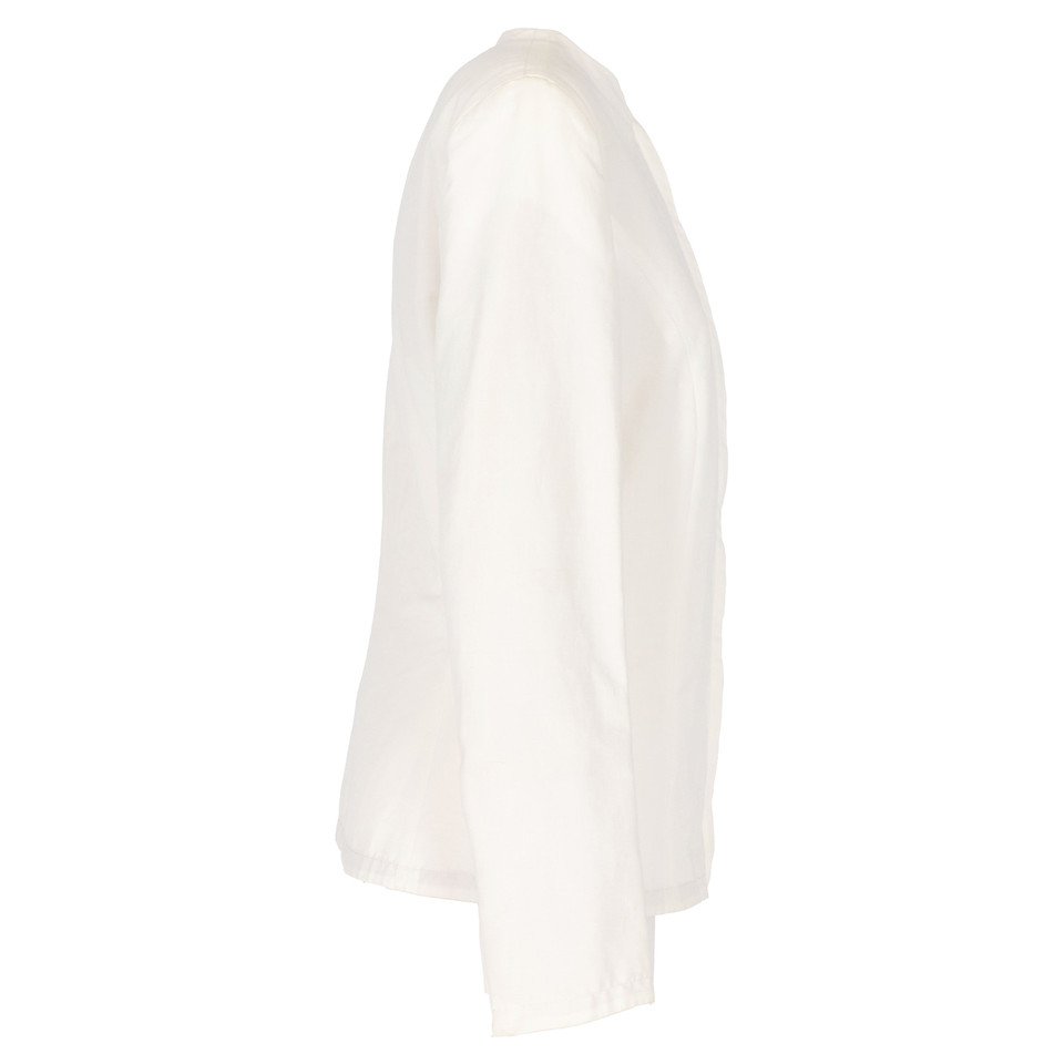 Armani Giacca/Cappotto in Cotone in Bianco