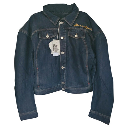 Vivienne Westwood Jacket/Coat Jeans fabric in Blue