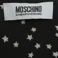 Moschino Cheap And Chic Blusa in seta con motivo asterisco