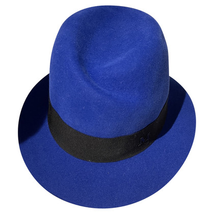 Michelle Mason Hut/Mütze aus Wolle in Blau