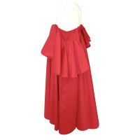 Anna October Dress Cotton in Red