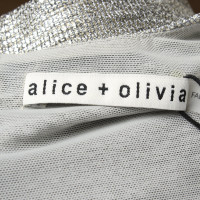 Alice + Olivia Dress Jersey in Silvery
