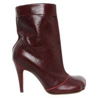 Vivienne Westwood Animal Cuff Boot Leather in Bordeaux