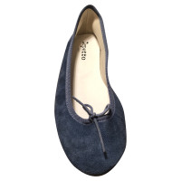 Repetto Slippers/Ballerinas Suede in Blue