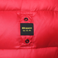 Blauer Usa Veste/Manteau en Rouge