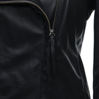 Schumacher Leather jacket in dark blue