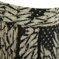 Diane Von Furstenberg Silk pants with pattern
