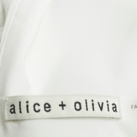 Alice + Olivia Kurzes Kleid mit Plissees
